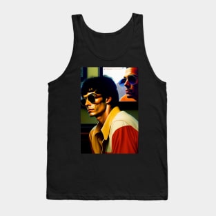 A norman rockwell graphic design artwork Tank Top